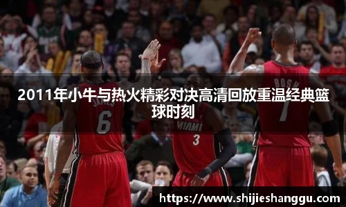 米兰2011年小牛与热火精彩对决高清回放重温经典篮球时刻